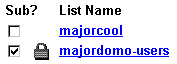 Screen Capture: Subscribe Checkbox